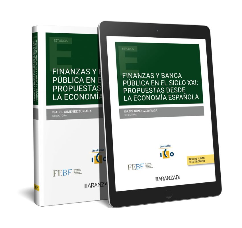 Imagen portada libro Finanzas y banca pública en el siglo XXI